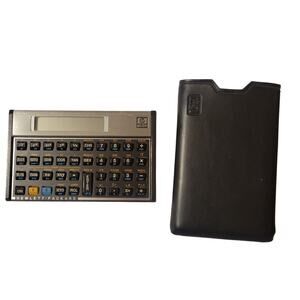 Vintage HP 15C Scientific Calculator Hewlett Packard with soft case